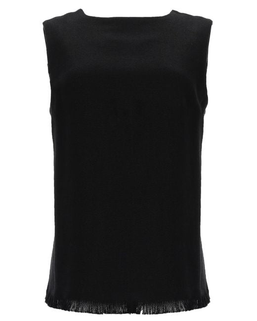 Max Mara Black Top "Anika"