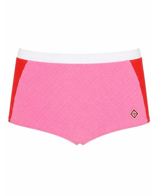 Casablanca Pink Shorts Bikini Monogram"