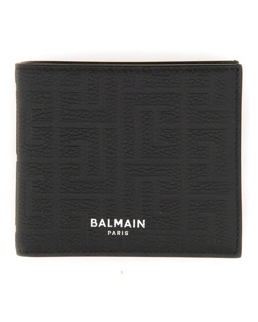 Portafoglio di Balmain in Black da Uomo