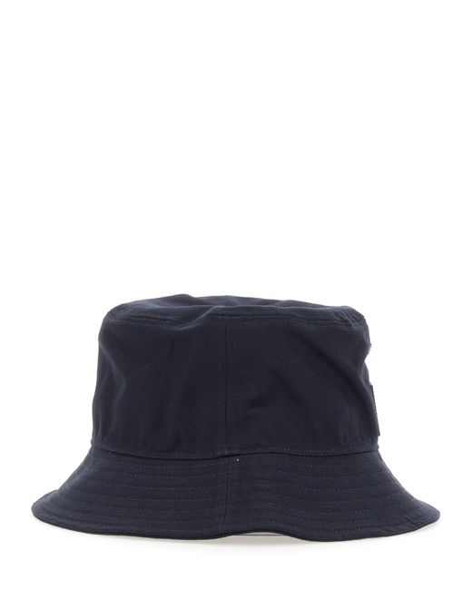CAPPELLO BUCKET IN COTONE di Raf Simons in Blue