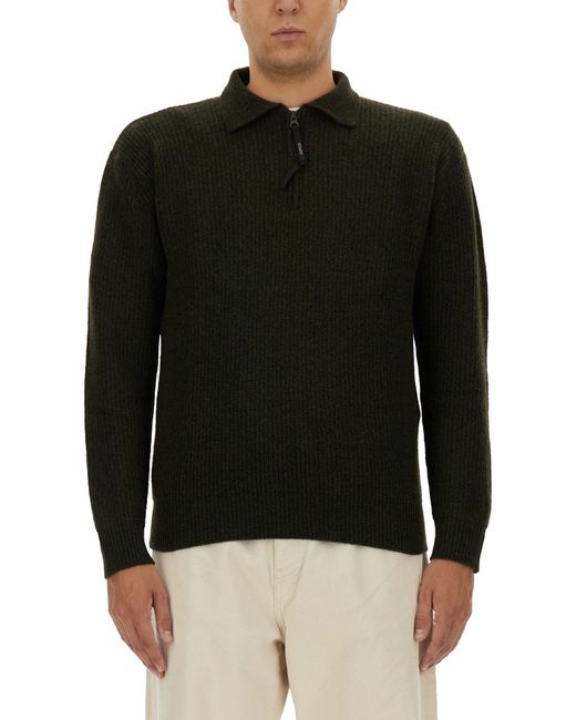 Aspesi Black Wool Jersey for men