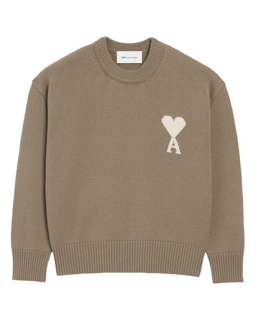 AMI Natural Jersey With Logo for men
