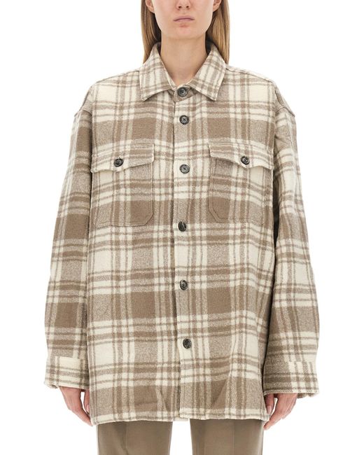 Camicia Oversize di AMI in Natural