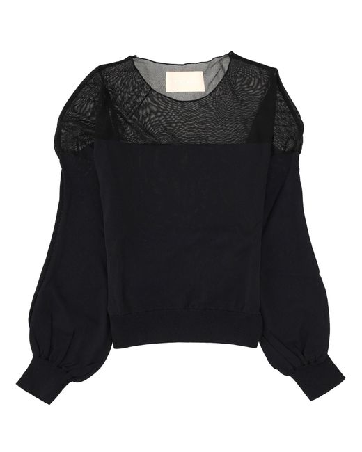 Circus Hotel Black Top With Carré