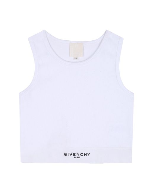 Givenchy White Canotta
