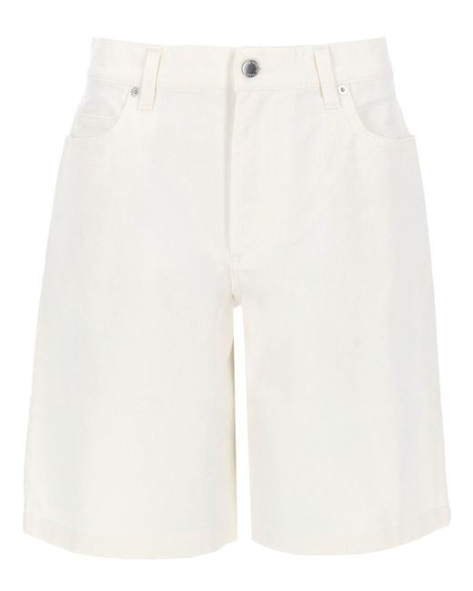 Maison Kitsuné White Shorts