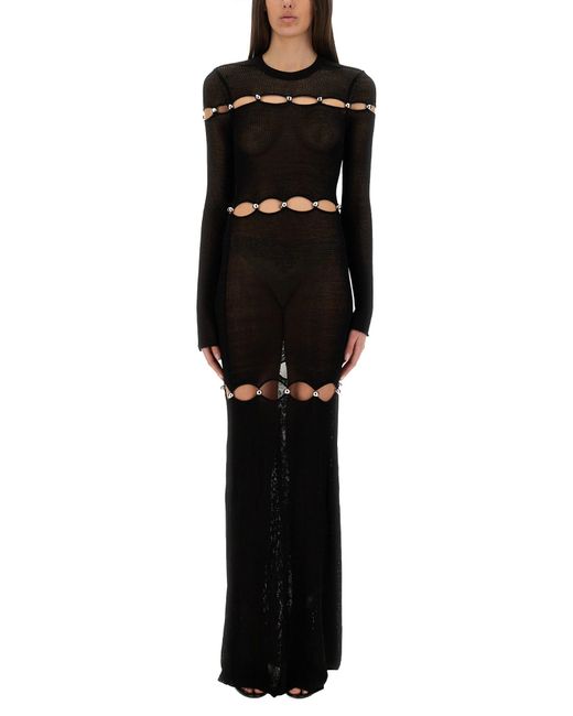 Abito Lungo "Elmire" di Isabel Marant in Black