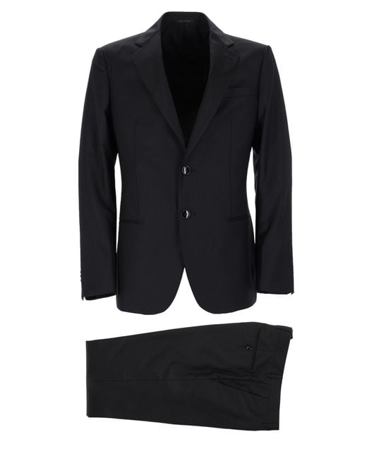 Giorgio Armani Blue Abito Linea Soho Monopetto for men