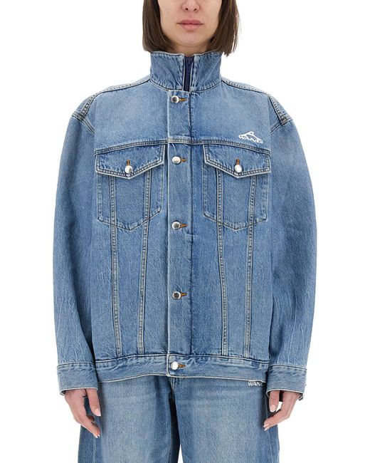 Giacca Track di Alexander Wang in Blue