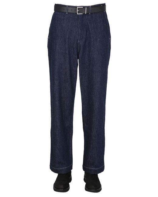 Nigel Cabourn Blue Factory Jeans for men
