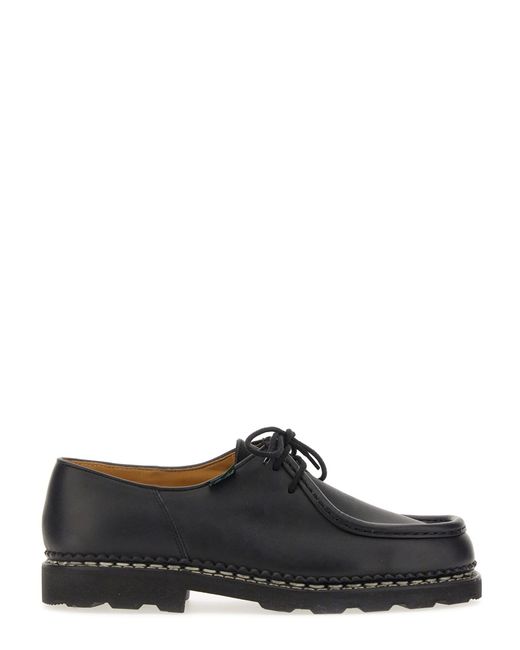 Lace-Up Two Holes Michael-Uomo di Paraboot in Black da Uomo