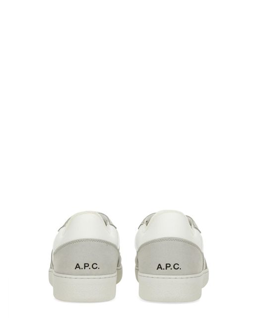 A. P.C. Sneaker "Plain" di A.P.C. in White