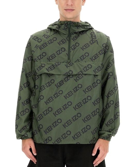 KENZO Green Monogram Jacket