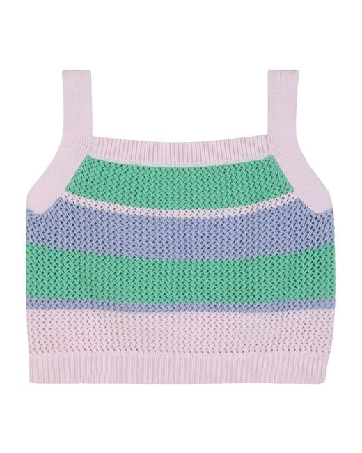Billieblush Green Top All'Uncinetto