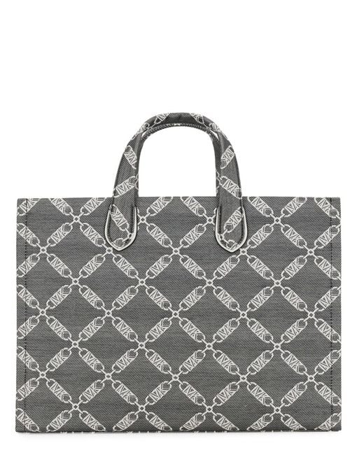 Borsa Tote Gigi Large di Michael Kors in Gray