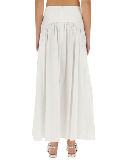 Procida Skirt di Staud in White