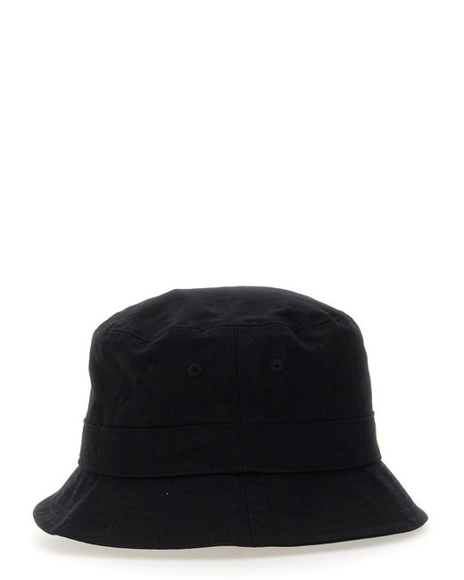 Cappello Bucket Con Logo di Barbour in Black da Uomo