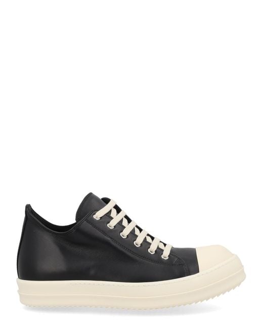 Rick Owens Black Sneaker "Low" for men