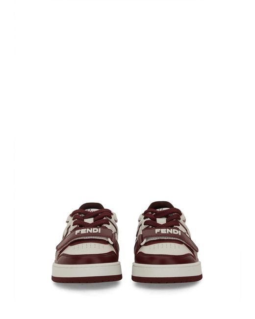 Sneaker "Match" di Fendi in Brown