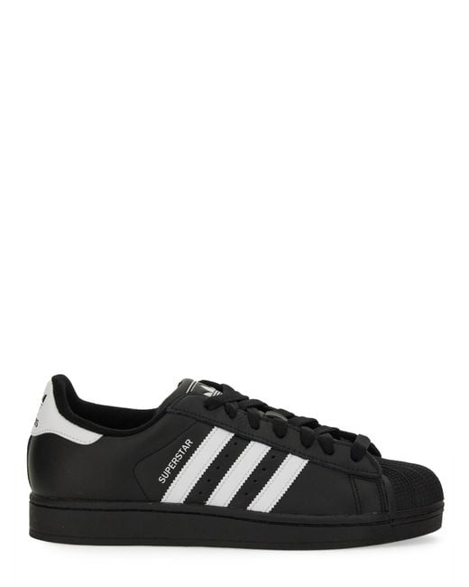 Adidas Originals Black Superstar Sneaker