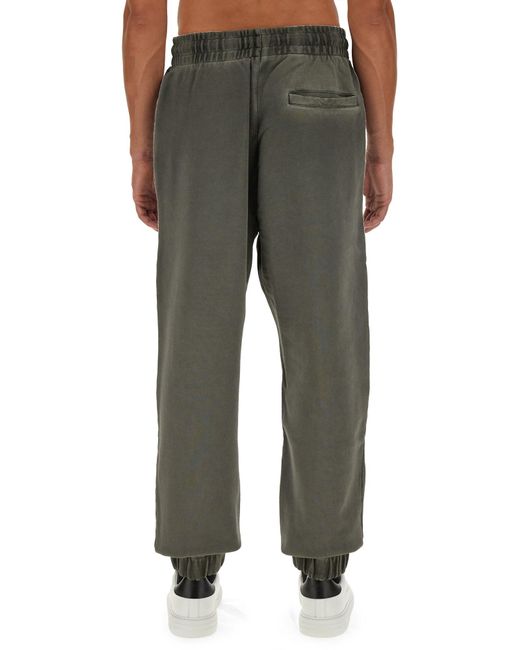 Pantalone Jogging di MSGM in Green da Uomo