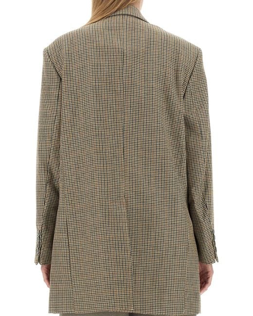 Giacca Oversize Doppiopetto di AMI in Green