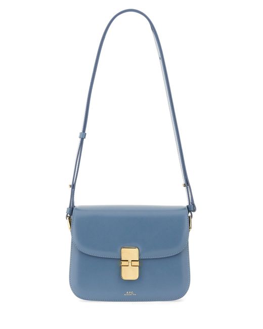 A. P.C. Borsa "Grace" Small di A.P.C. in Blue