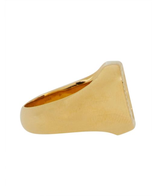 Anello "Charms" di Chloé in Metallic