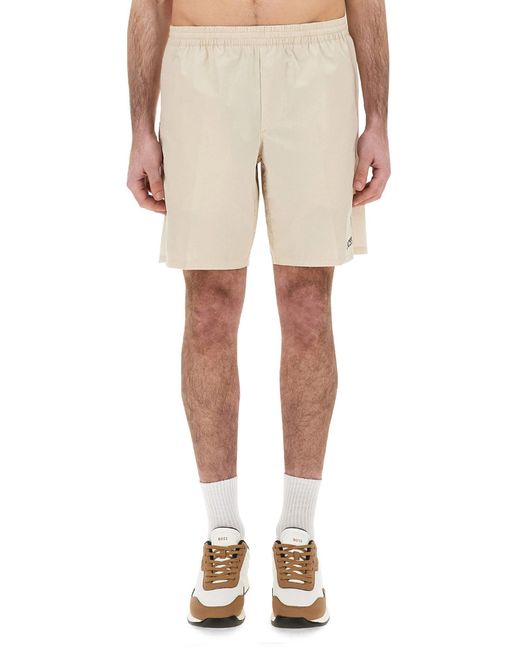Boss Natural Bermuda With Logo for men