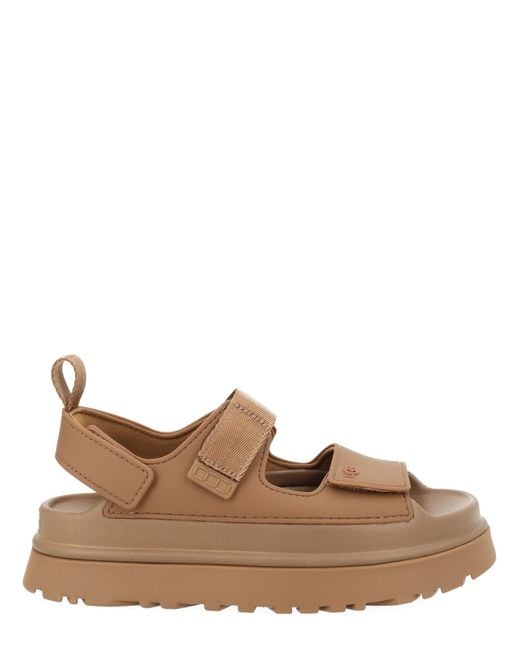 Ugg Brown Synthetic Sandal