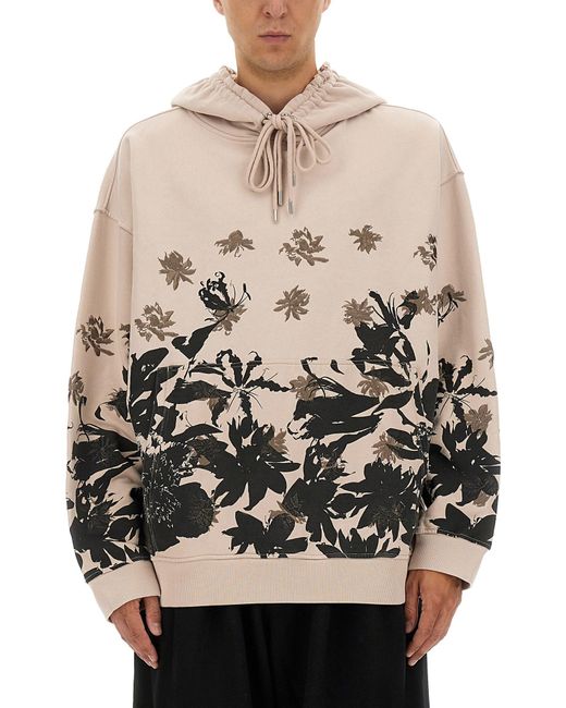 Dries Van Noten Natural Cotton Hoodie for men