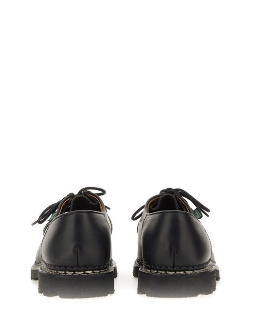 Lace-Up Two Holes Michael-Uomo di Paraboot in Black da Uomo