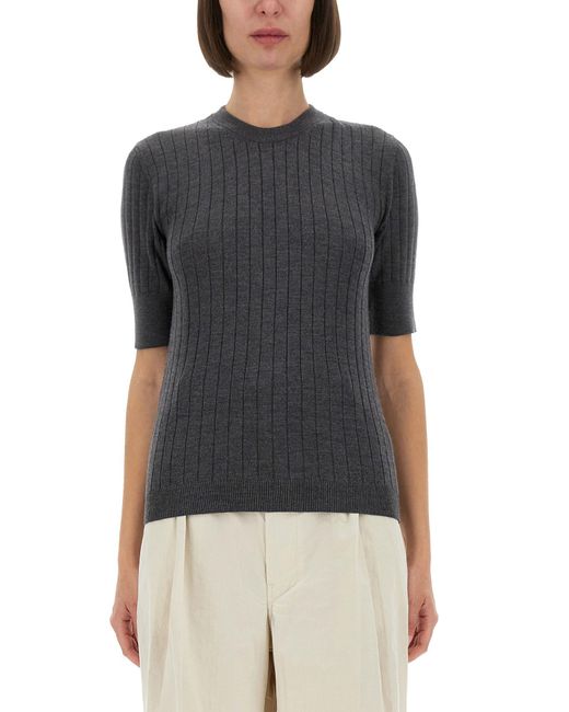 Bottega Veneta Black Wool Jersey