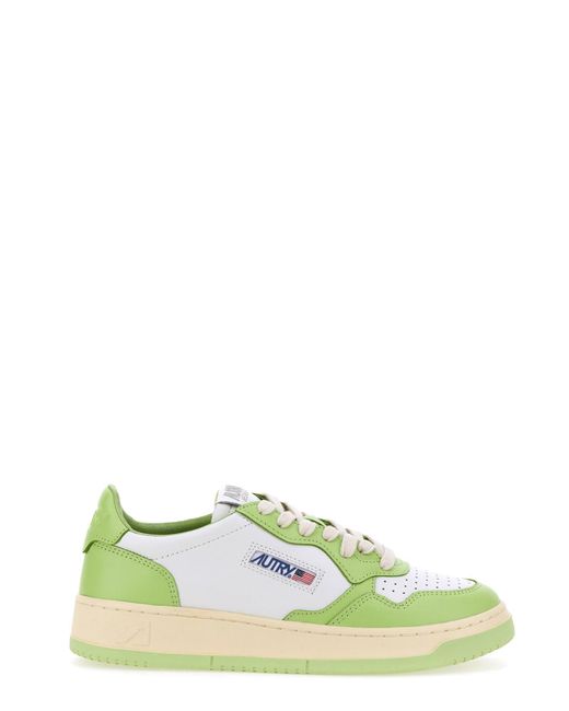 Sneaker Medalist Low di Autry in Green