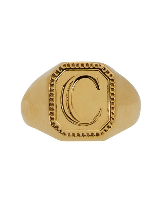 Chloé Metallic "Charms" Ring