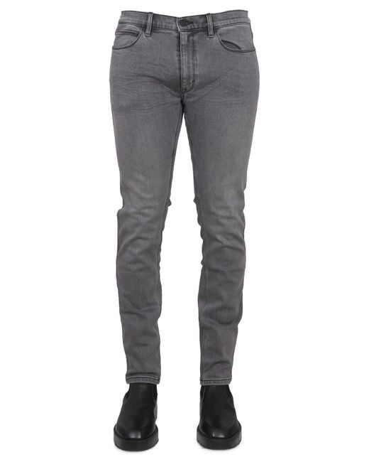 HUGO Gray Slim Fit Jeans for men