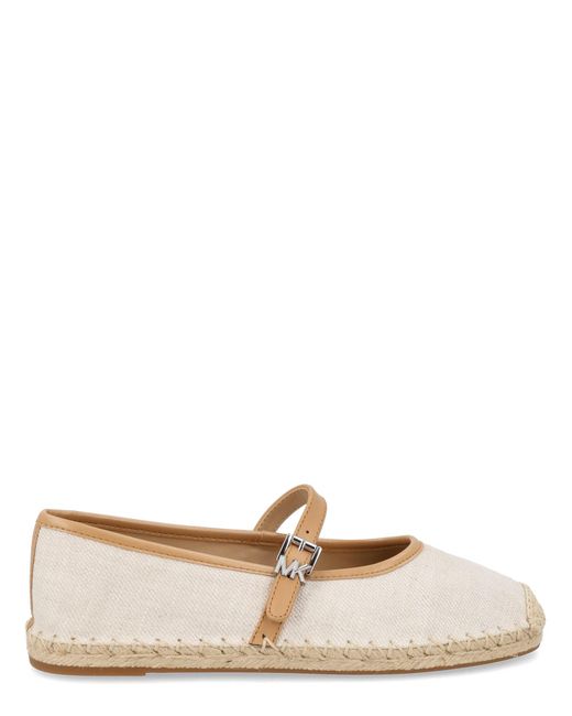MICHAEL Michael Kors Multicolor Powder Hemp-Linen Flats