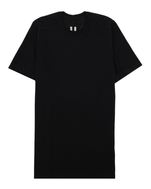 Rick Owens Black T-Shirt "Level T" for men