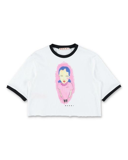 Marni White T Shirt
