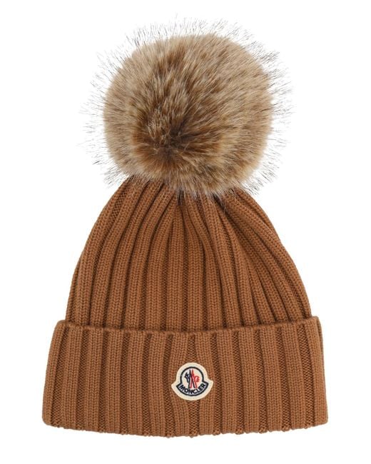 Moncler Brown Berretto