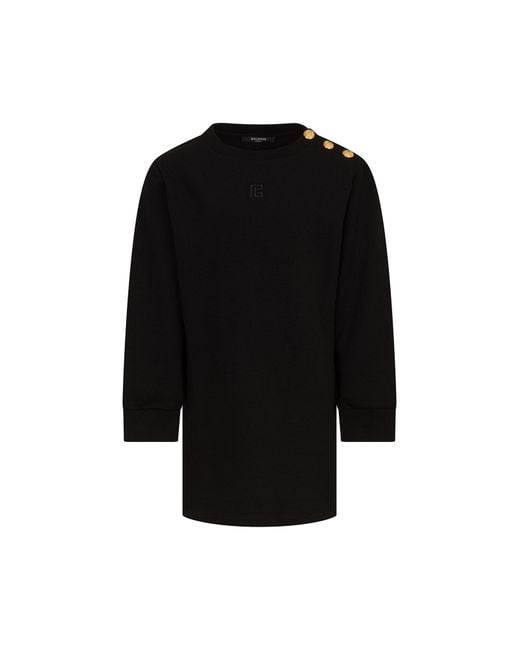 Balmain Black Dress