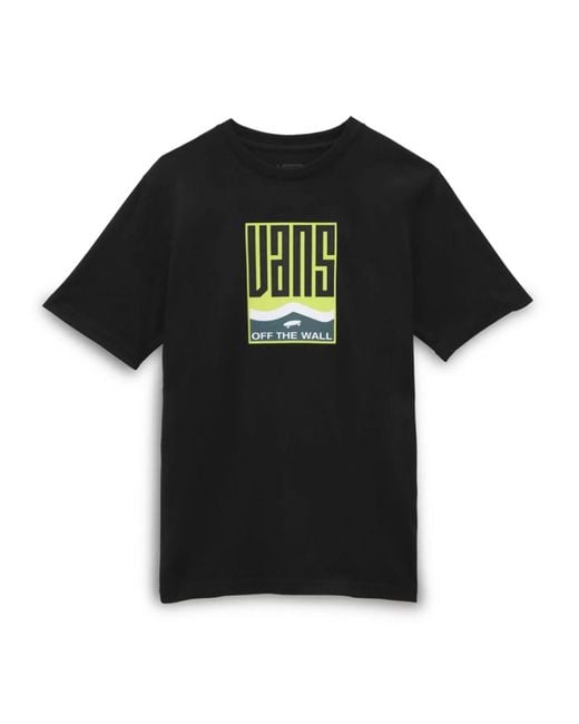 Vans Black T Shirt M/C Maze