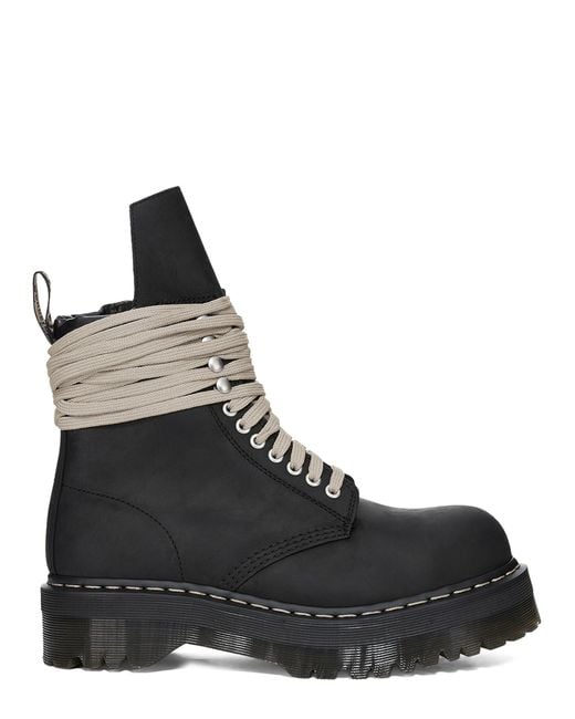 Dr. Martens Black "Quad Sole Steel Toe" Boot