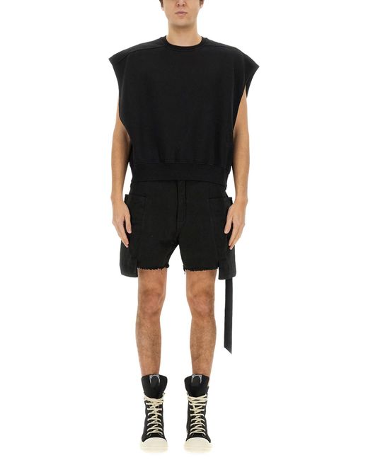 Felpa di Rick Owens in Black da Uomo