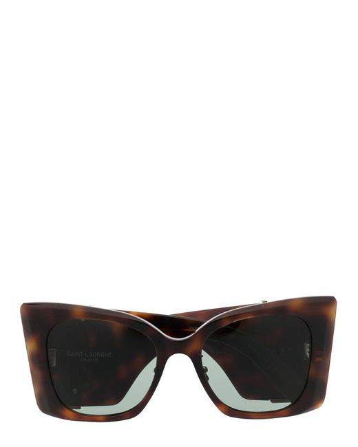 Saint Laurent Black Sl M119/F Blaze" Glasses