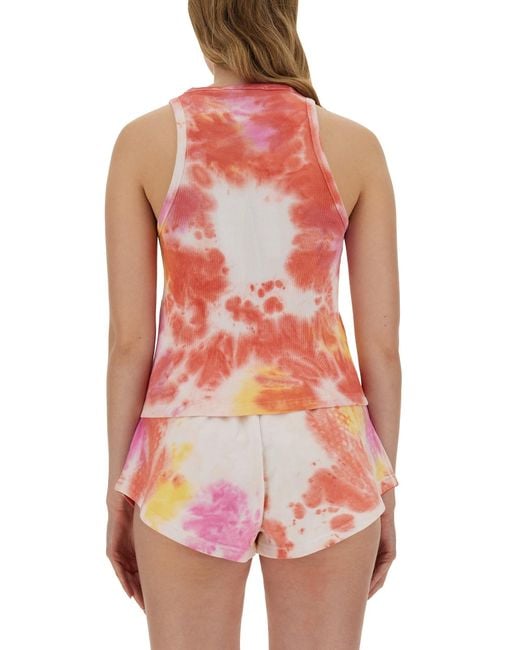 Top Tie-Dye di MSGM in Red