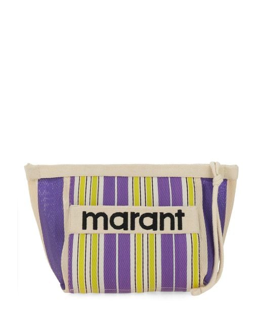Pochette "Powden" di Isabel Marant in White