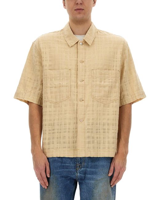 Camicia "Adam" di sunflower in Natural da Uomo
