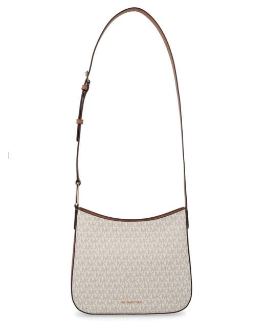 MICHAEL Michael Kors White Logo Mini Crossbody Bag