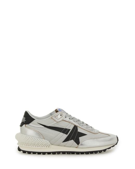 Golden Goose Deluxe Brand White Running Marathon" Sneakers